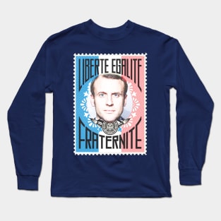 Emmanuel Macron Long Sleeve T-Shirt